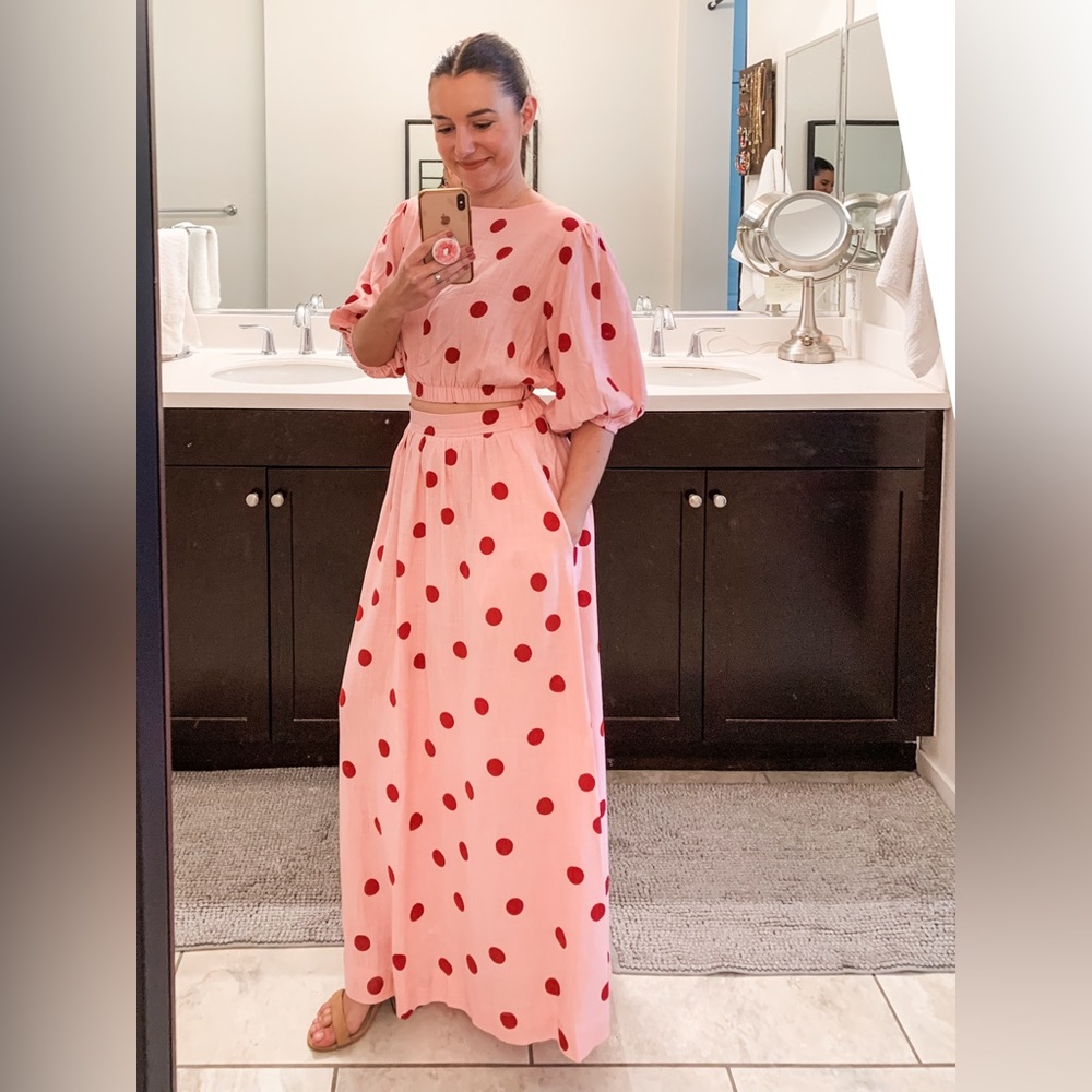 Petal & Pup Poppy Top and Skirt Set